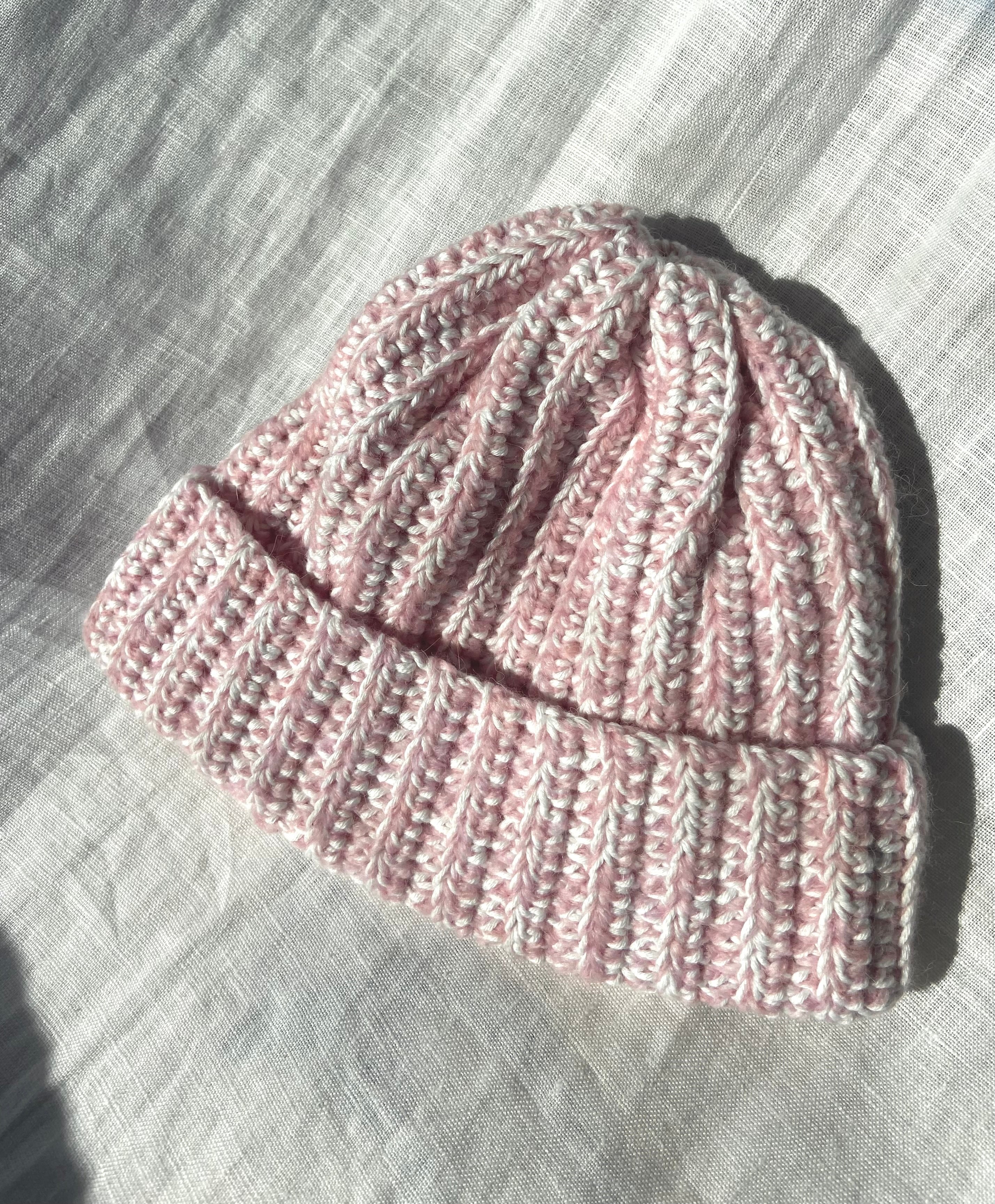 Baby Pink Beanie