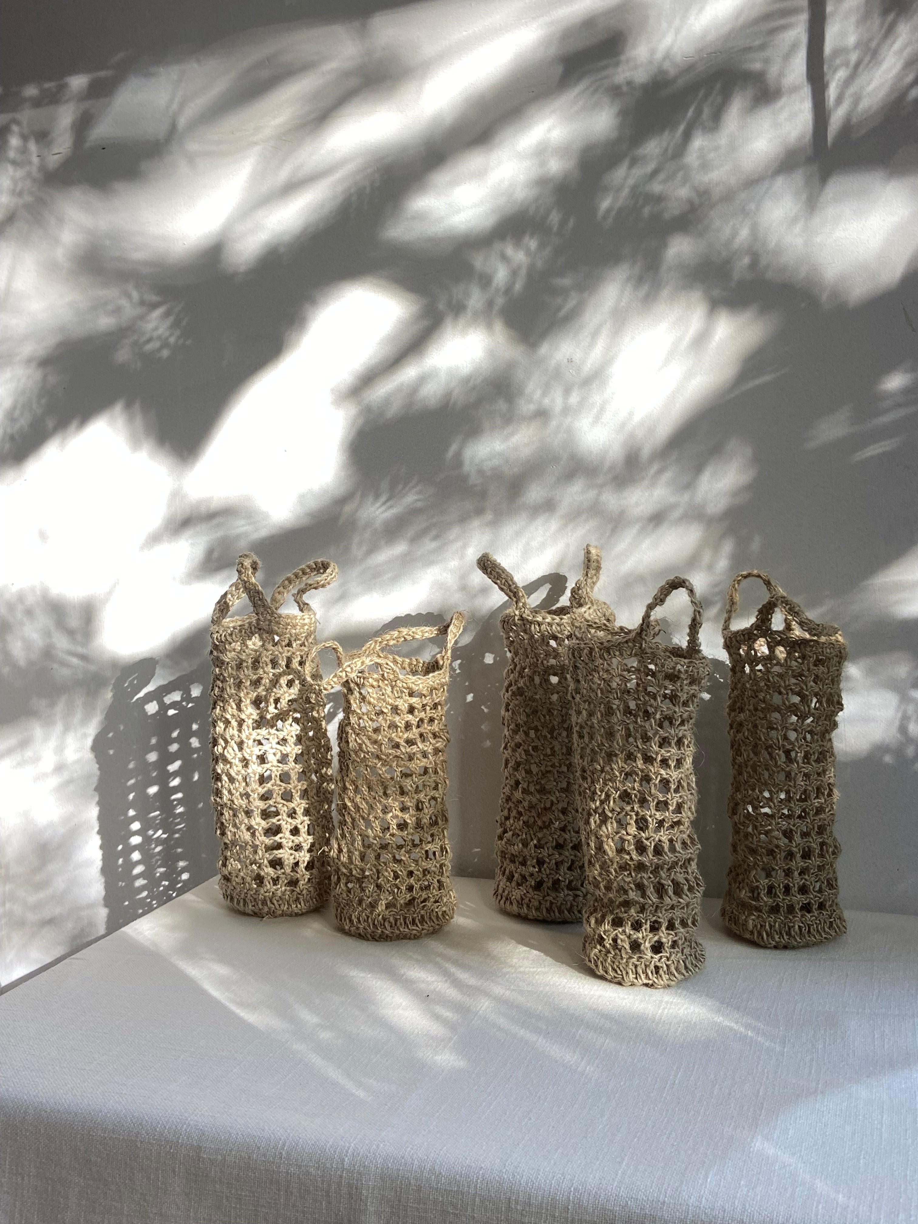 Crochet Bottle/vase Holder