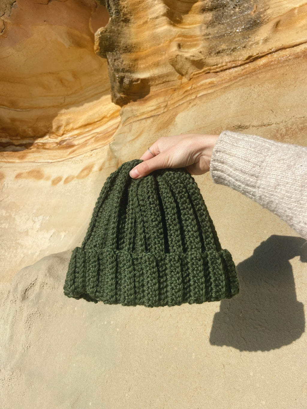 Forest Green Beanie