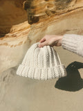 Cream Beanie