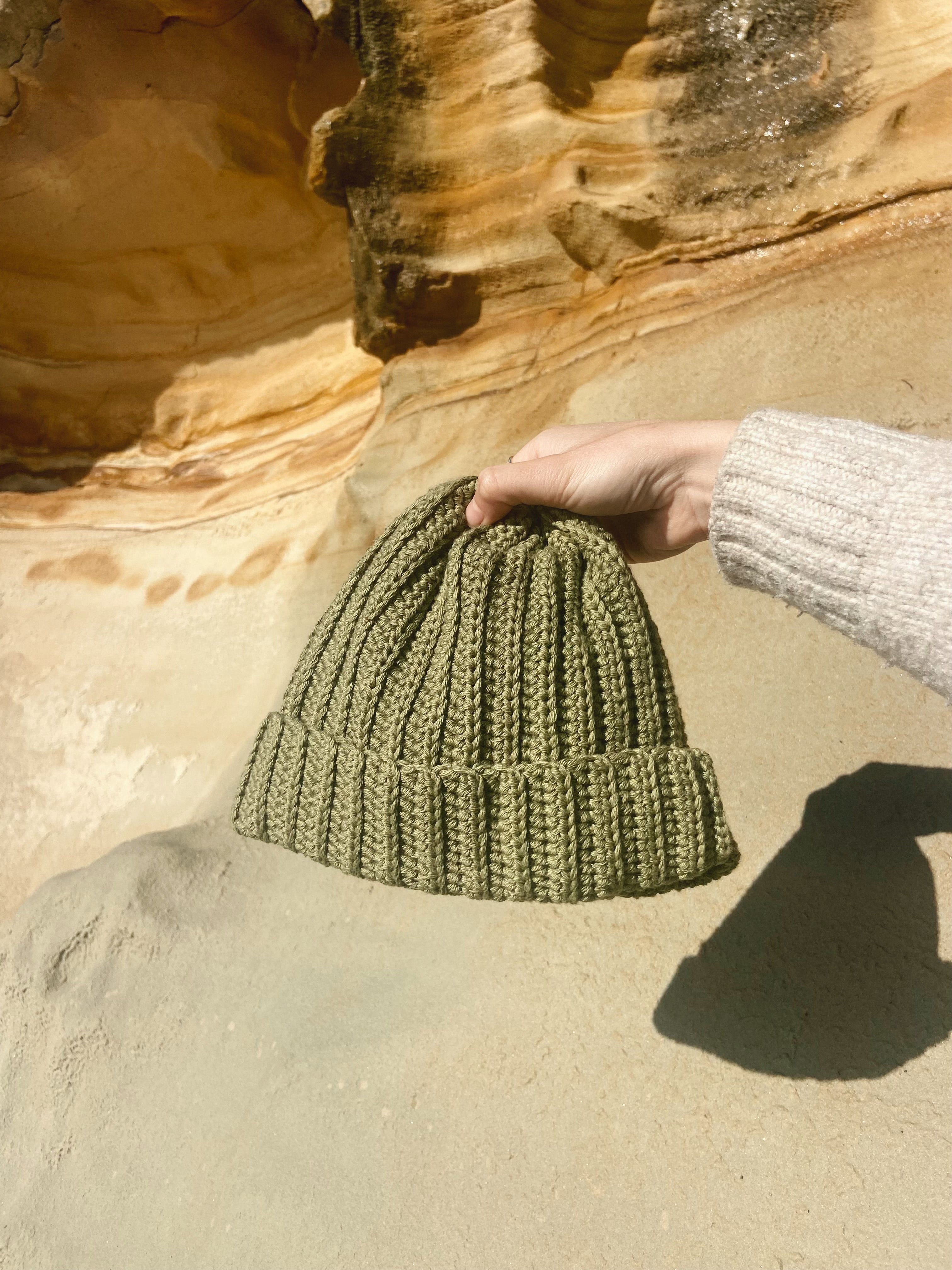 Olive Green Beanie